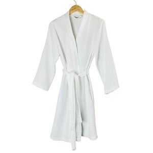 PARACHUTE Cloud Cotton Robe in White Size Small